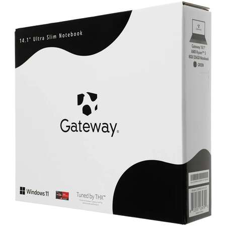 Ноутбук Gateway Ultra Slim 14 AMD Ryzen 5 3500U/8Gb/256Gb SSD/14.1" FullHD/Win11 Green