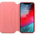 Чехол для Apple iPhone Xs Leather Folio Peony Pink