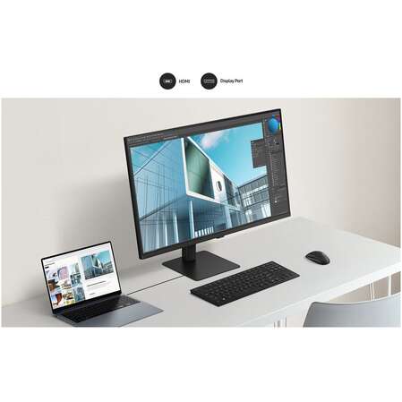 Монитор 32" Samsung ViewFinity S7 S32D700EAI VA 3840x2160 5ms HDMI, DisplayPort