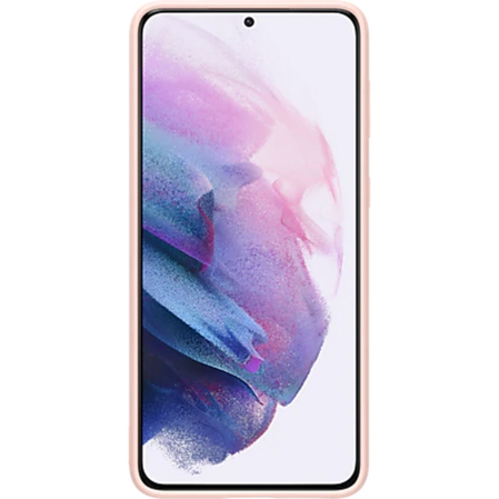 Чехол для Samsung Galaxy S21+ SM-G996 Silicone Cover розовый