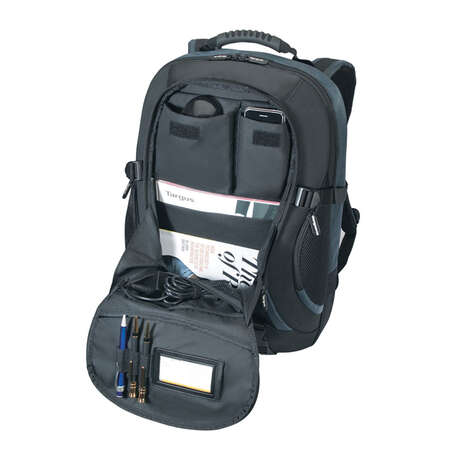17" Рюкзак Targus TCB001EU classic backpack black/blue
