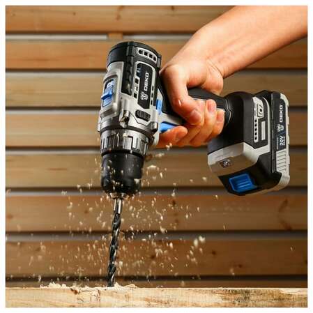 Дрель-шуруповерт аккумуляторная Deko Sharker 20V, 20В, 1*3.0Ач 063-4037