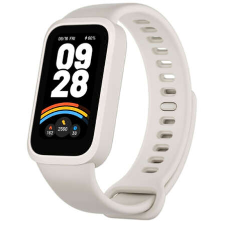 Фитнес-трекер Xiaomi Smart Band 9 Active RU Beige/White