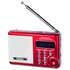 Портативная колонка Perfeo Dual Band Sound Ranger 2Вт+сабвуфер, FM+УКВ, MP3-плеер, красная
