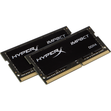 Модуль памяти SO-DIMM DDR4 16Gb (2x8Gb) PC19200 2400Mhz Kingston HyperX Impact (HX424S14IB2K2/16)
