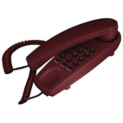 Телефон Texet TX-225 вишневый