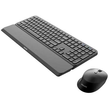 Клавиатура+мышь Philips SPT6607B Black