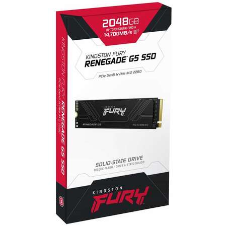 Внутренний SSD-накопитель 2048Gb Kingston Fury Renegade G5 SFYR2S/2T0 M.2 2280 PCIe NVMe 5.0 x4