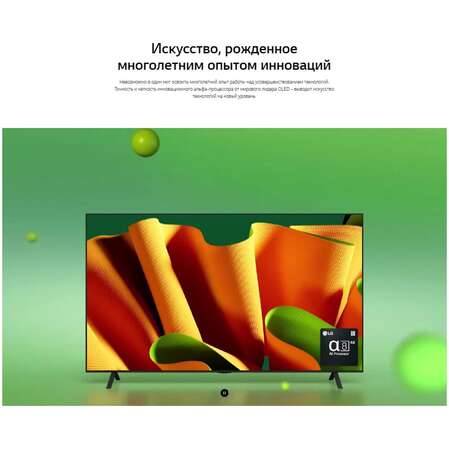 Телевизор 55" LG OLED55B4RLA.ARUG 2024 (4K UHD 3840x2160, Smart TV) черный (EAC)