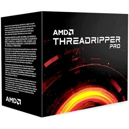Процессор AMD Ryzen Threadripper Pro 3955WX, 3.9ГГц, (Turbo 4.3ГГц), 16-ядерный, L3 64МБ, Сокет sWRX8, BOX