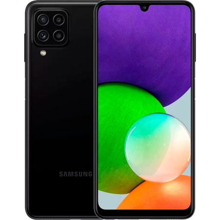 Смартфон Samsung Galaxy A22 SM-A225 4/64GB черный