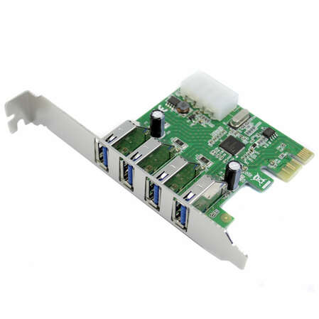 Контроллер Speed Dragon (EU306D-1), 4 ext (USB3.0) PCI-Ex1