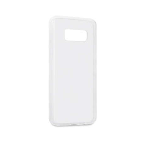 Чехол для Samsung Galaxy S8+ SM-G955 Gecko silicone case, прозрачно-глянцевый, белый