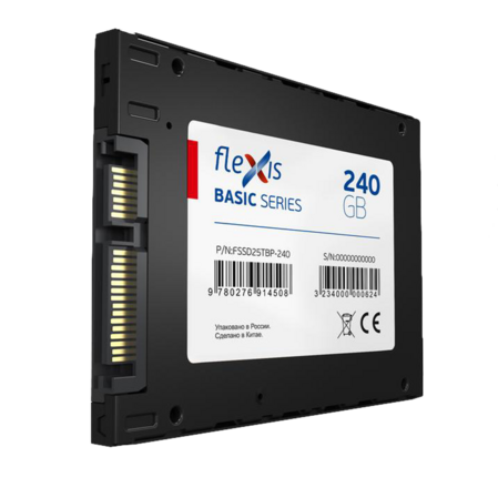 Внутренний SSD-накопитель 240Gb Flexis FSSD25TBP-240 SATA3 2.5"