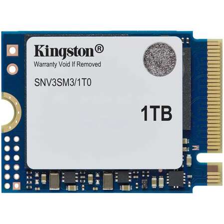 Внутренний SSD-накопитель 1000Gb Kingston NV3 SNV3SM3/1T0 M.2 2230 PCIe NVMe 4.0 x4