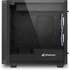 Корпус ATX Miditower Sharkoon REV220 Tempered Glass RGB Led Black
