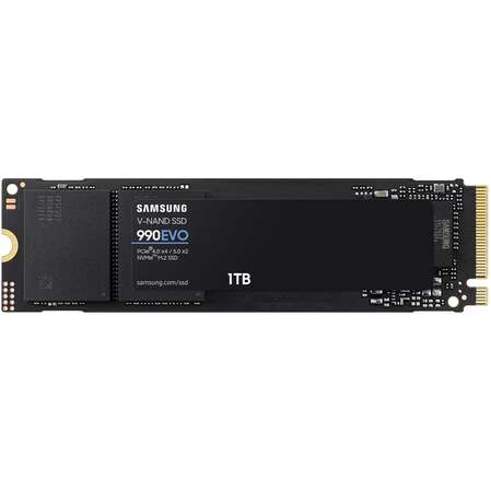 Внутренний SSD-накопитель 1000Gb Samsung 990 Evo (MZ-V9E1T0BW) M.2 2280 PCI-E 4.0 x4 (5.0 x2)