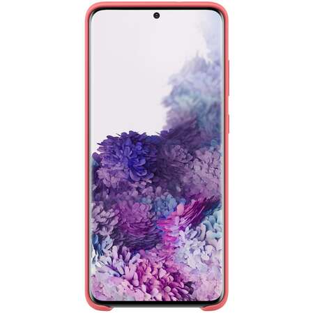 Чехол для Samsung Galaxy S20+ SM-G985 Kvadrat Cover красный