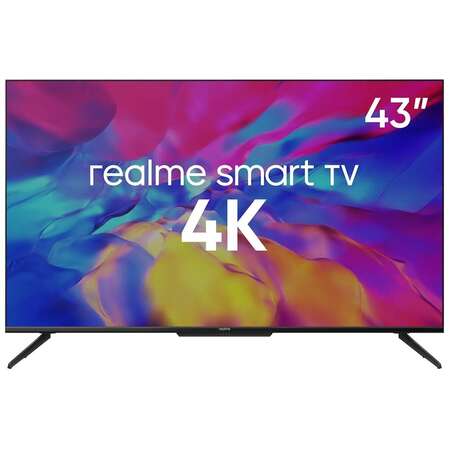 Телевизор 43" Realme RMV2004 (4K 3840x2160, Smart TV) черный