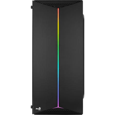 Корпус ATX Miditower AeroCool Split Tempered Glass Black