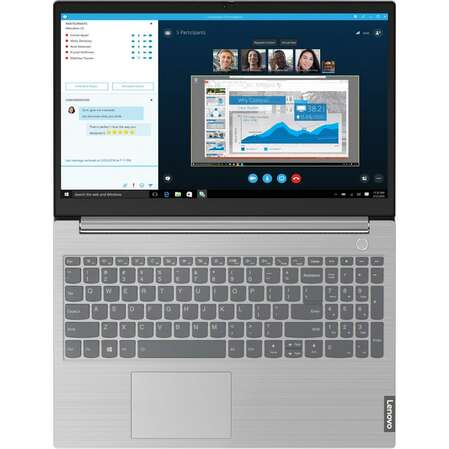 Ноутбук Lenovo ThinkBook 15 IIL Core i3 1005G1/8Gb/256Gb SSD/15.6" FullHD/Win10Pro Grey