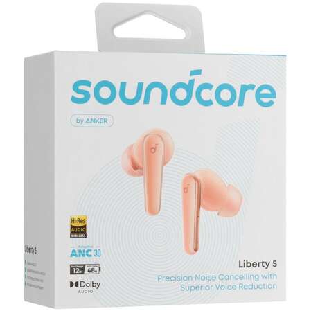 Bluetooth гарнитура Anker Soundcore Liberty 5 Pink
