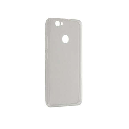 Чехол для Huawei Nova, Gecko Силиконовая накладка, прозрачно-глянцевая, белая