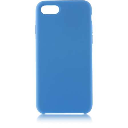 Чехол для Apple iPhone 7\8\SE (2020) Brosco Softrubber, накладка, синий