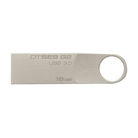 USB Flash накопитель 16GB Kingston DataTraveler SE9 G2 (DTSE9G2/16GB) USB 3.0 Серебристый