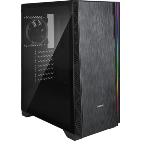 Корпус ATX Miditower Zalman Z3 Neo Black