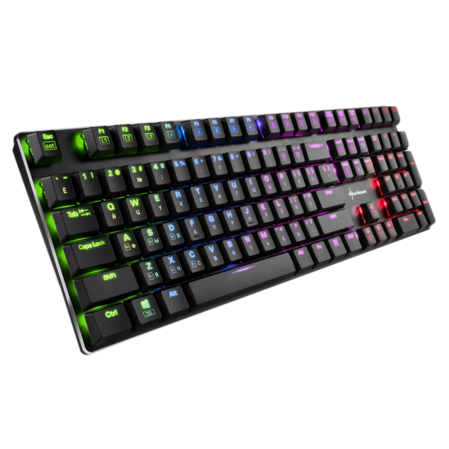 Клавиатура Sharkoon PureWriter RGB (Kailh Blue switches) Black