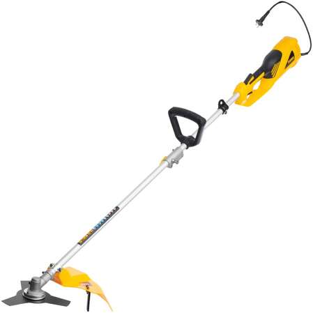 Электрический триммер Denzel TE-1200, 1200 Вт, 380 мм, катушка, диск, разборная штанга 96611