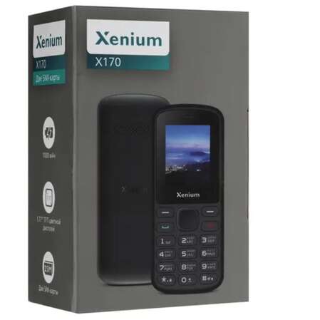 Мобильный телефон Xenium CTX170 Black