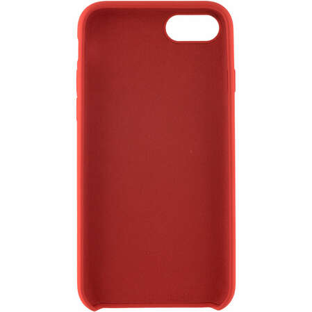 Чехол для Apple iPhone 7\8\SE (2020) Brosco Softrubber, накладка, красный