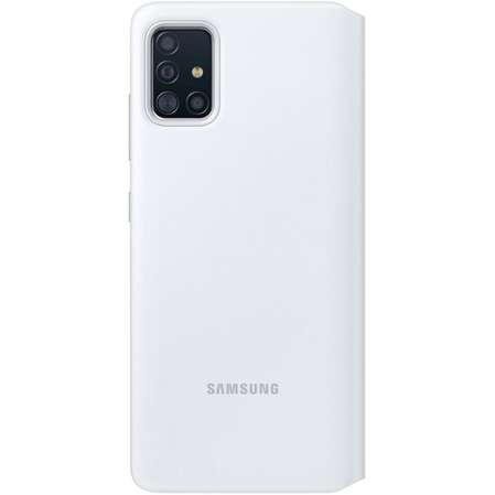 Чехол для Samsung Galaxy A51 SM-A515 S View Wallet Cover белый