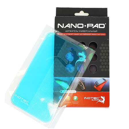 Антискользящий коврик в автомобиль Nano-Pad голубой
