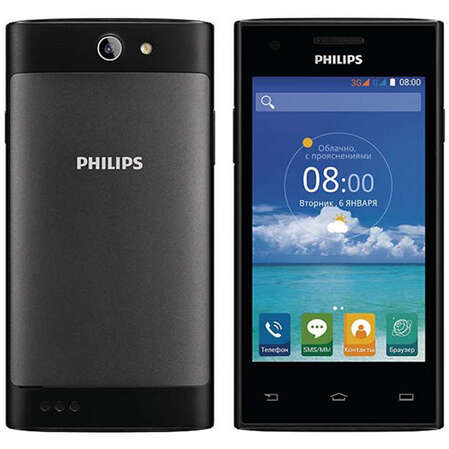 Смартфон Philips Xenium S309 Black