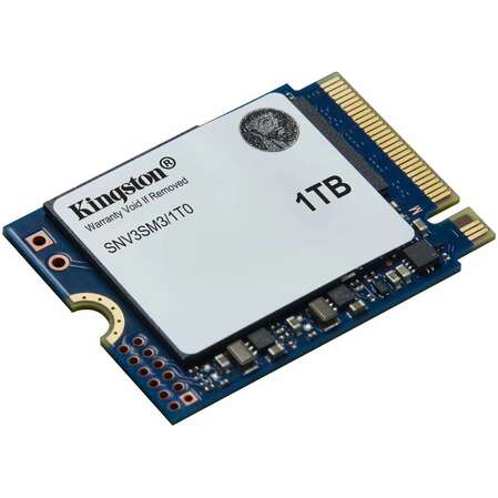 Внутренний SSD-накопитель 1000Gb Kingston NV3 SNV3SM3/1T0 M.2 2230 PCIe NVMe 4.0 x4
