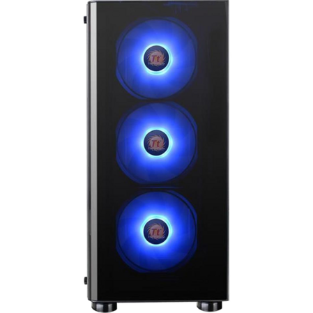 Корпус ATX Miditower Thermaltake V200 TG RGB CA-1K8-00M1WN-01 Black