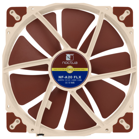 Вентилятор 200x200 Noctua (NF-A20 FLX) 550-800rpm