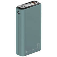 Внешний аккумулятор Olmio QS-30 30000mAh 22.5W Green