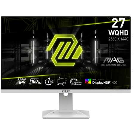Монитор 27" MSI MAG 274QRFW IPS 2560x1440 1ms HDMI, DisplayPort