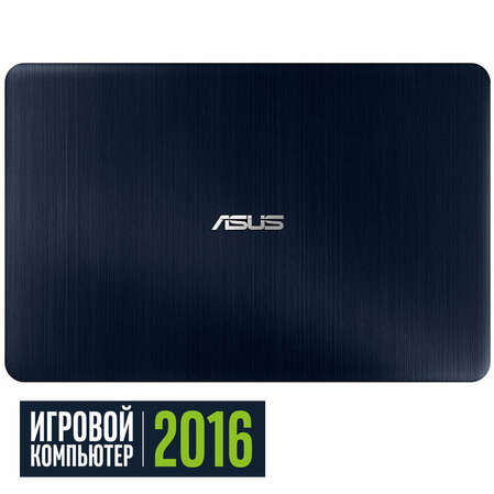 Ноутбук Asus K501LX-DM044T Core i7 5500U/8Gb/1Tb/NV GTX950M 2Gb/15.6"/Cam/Win10 Dark blue