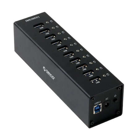10-port USB3.0 Hub Orico A3H10 Черный