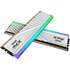 Модуль памяти DIMM 32Gb 2х16Gb DDR5 PC51200 6400MHz ADATA XPG Lancer Blade RGB White (AX5U6400C3216G-DTLABRWH)