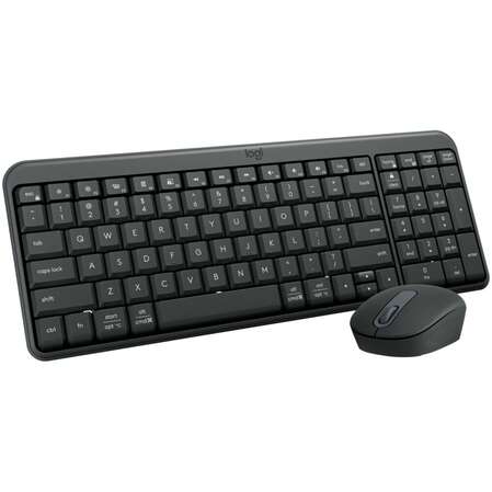Клавиатура+мышь Logitech Wireless MK250 Compact Black