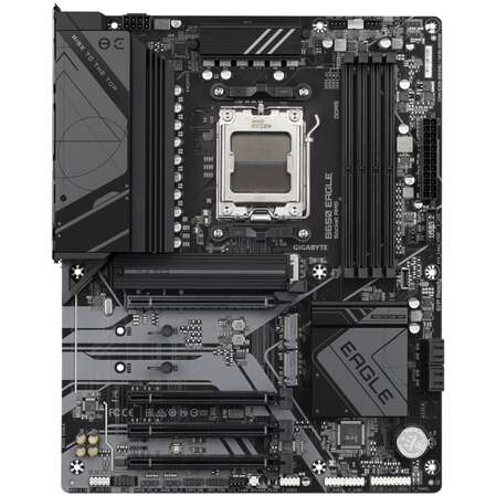 Материнская плата Gigabyte B650 Eagle Socket-AM5 AMD B650 4xDDR5, 4xSATA3, RAID, 3xM.2, 4xPCI-E16x, 2xUSB3.2, 1xUSB3.2 Type C, DP, HDMI, 2.5Glan, ATX Ret