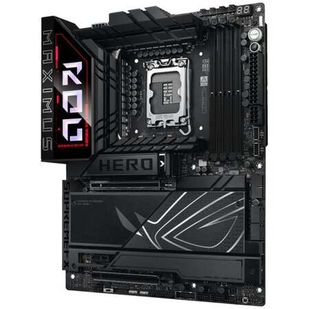 Материнская плата ASUS ROG Maximus Z890 Hero Z890 Soc-1851 4xDDR5, 4xSATA3, RAID, 6хM.2, 4xPCI-E16x, 9xUSB3.2, 2xUSB3.2 Type C, DP, HDMI, WiFi, 2xGlan, ATX