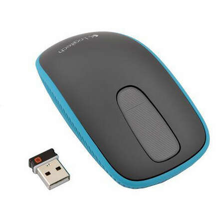 Мышь Logitech T400 Zone Touch Mouse Black-Blue USB 910-003314