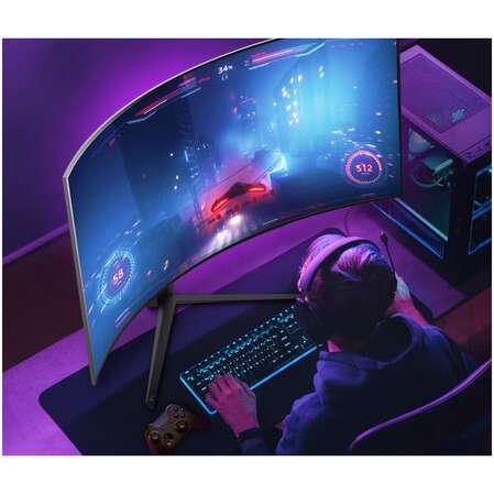 Монитор 45" LG UltraGear 45GR95QE-B OLED 3440x1440 0.03ms HDMI, DisplayPort
